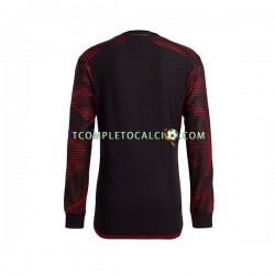 Maglia Germania Divisa Away Mondiali 2022 Manica Lunga ,Uomo