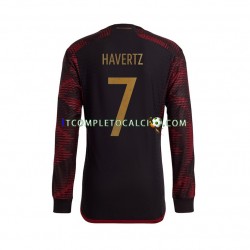Maglia Germania Havertz 7 Divisa Away Mondiali 2022 Manica Lunga ,Uomo