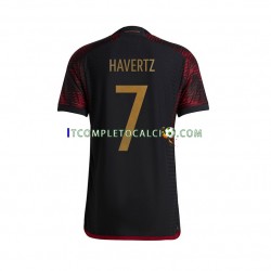 Maglia Germania Havertz 7 Divisa Away Mondiali 2022 Manica Corta ,Uomo