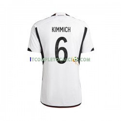 Maglia Germania Joshua Kimmich 6 Divisa Home Mondiali 2022 Manica Corta ,Uomo