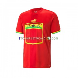 Maglia Ghana Divisa Away Mondiali 2022 Manica Corta ,Uomo