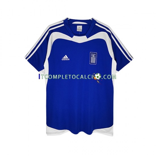 Maglia Grecia Retro Divisa Away 2004 Manica Corta ,Uomo