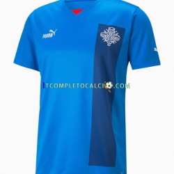 Maglia Islanda Divisa Home 2022 Manica Corta ,Uomo