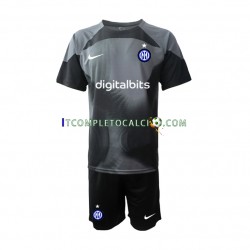 Maglia Inter Milan Portiere Divisa Home 2022-2023 Manica Corta ,Bambino