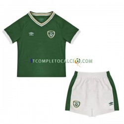 Maglia Irlanda 2021 Divisa Home Manica Corta ,Bambino