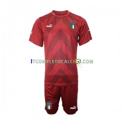 Maglia Italia Portiere Divisa Away 2022-2023 Manica Corta ,Bambino