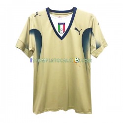 Maglia Italia Portiere Retro Divisa Home 2006 Manica Corta ,Uomo