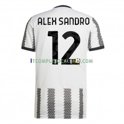 Maglia Juventus Alex Sandro 12 Divisa Home 2022-2023 Manica Corta ,Uomo