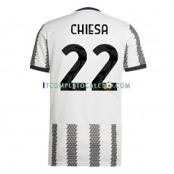 Maglia Juventus Chiesa 22 Divisa Home 2022-2023 Manica Corta ,Uomo