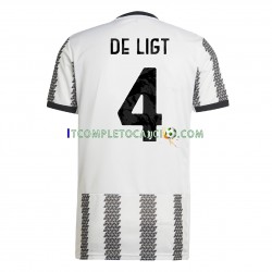 Maglia Juventus De Ligt 4 Divisa Home 2022-2023 Manica Corta ,Uomo