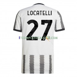 Maglia Juventus Locatelli 27 Divisa Home 2022-2023 Manica Corta ,Uomo