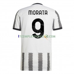 Maglia Juventus Morata 9 Divisa Home 2022-2023 Manica Corta ,Uomo