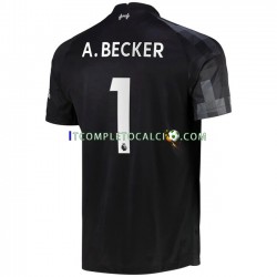 Maglia Liverpool A.Becker 1 Portiere Terza Divisa 2021-2022 Manica Corta ,Uomo