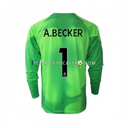 Maglia Liverpool A.Becker 1 Portiere Terza Divisa 2022-2023 Manica Lunga ,Uomo
