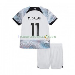 Maglia Liverpool M.Salah 11 Divisa Away 2022-2023 Manica Corta ,Bambino