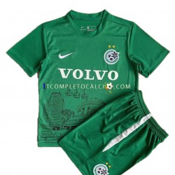 Maglia Maccabi Haifa Commemorative Edition Divisa Home 2022-2023 Manica Corta ,Bambino