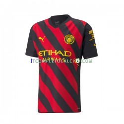 Maglia Manchester City Divisa Away 2022-2023 Manica Corta ,Uomo
