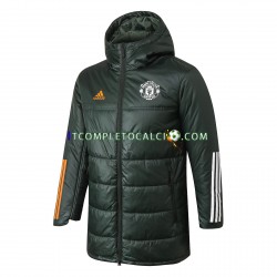 Manchester City Verde Giacca con Cappuccio Fleece ,Uomo