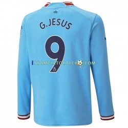 Maglia Manchester City G.Jesus 9 Divisa Home 2022-2023 Manica Lunga ,Uomo