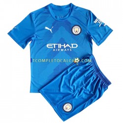 Maglia Manchester City Portiere Divisa Away 2022-2023 Manica Corta ,Bambino