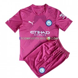 Maglia Manchester City Portiere Divisa Home 2022-2023 Manica Corta ,Bambino