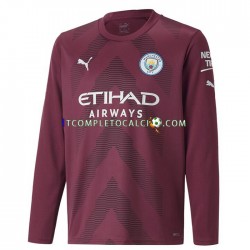 Maglia Manchester City Portiere Divisa Home 2022-2023 Manica Lunga ,Uomo