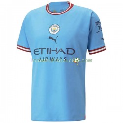 Maglia Manchester City Divisa Home 2022-2023 Manica Corta ,Uomo