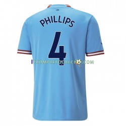 Maglia Manchester City PHILLIPS 4 Divisa Home 2022-2023 Manica Corta ,Uomo