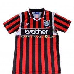 Maglia Manchester City 1996 Retro Divisa Away Manica Corta ,Uomo
