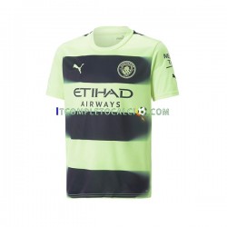 Maglia Manchester City Terza Divisa 2022-2023 Manica Corta ,Uomo