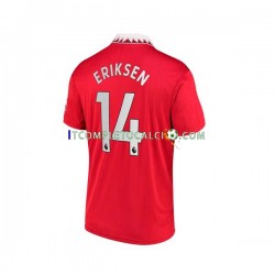 Maglia Manchester United Christian Eriksen 14 Divisa Home 2022-2023 Manica Corta ,Uomo