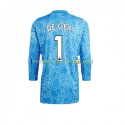 Maglia Manchester United DE GEA 1 Portiere Divisa Home 2022-2023 Manica Lunga ,Uomo