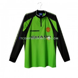 Maglia Manchester United Portiere Retro Divisa Home 1998-1999 Manica Lunga ,Uomo