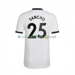 Maglia Manchester United Jadon Sancho 25 Divisa Away 2022-2023 Manica Corta ,Uomo
