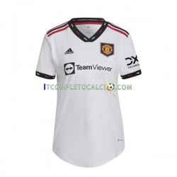 Maglia Manchester United Divisa Away 2022-2023 Manica Corta,Donna