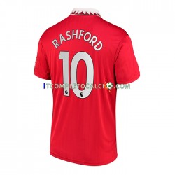 Maglia Manchester United Rashford 10 Divisa Home 2022-2023 Manica Corta ,Uomo