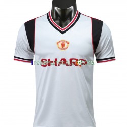 Maglia Manchester United 1985 Retro Divisa Away Manica Corta ,Uomo