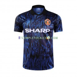 Maglia Manchester United 1993 Retro Divisa Away Manica Corta ,Uomo