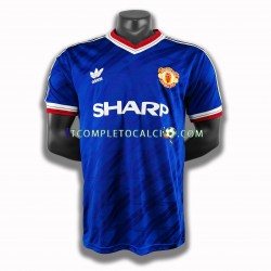 Maglia Manchester United 1986 Retro Terza Divisa Manica Corta ,Uomo