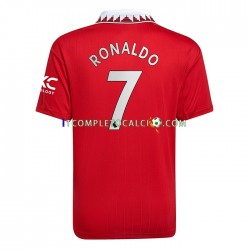 Maglia Manchester United Ronaldo 7 Divisa Home 2022-2023 Manica Corta ,Uomo