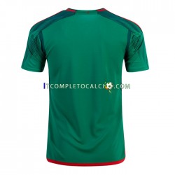 Maglia Messico Divisa Home Mondiali 2022 Manica Corta ,Uomo