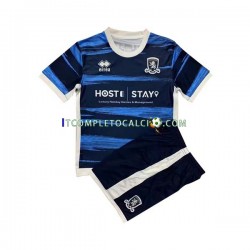 Maglia Middlesbrough Divisa Away 2022-2023 Manica Corta ,Bambino