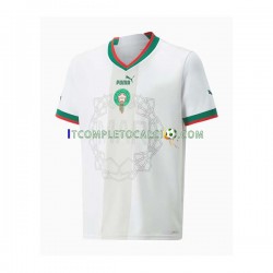 Maglia Marocco Divisa Away Mondiali 2022 Manica Corta ,Uomo