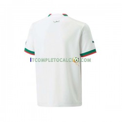 Maglia Marocco Divisa Away Mondiali 2022 Manica Corta ,Uomo