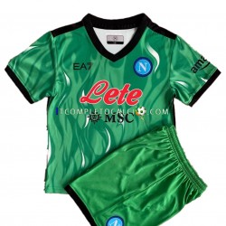 Maglia Napoli Portiere Divisa Home 2021-2022 Manica Corta ,Bambino