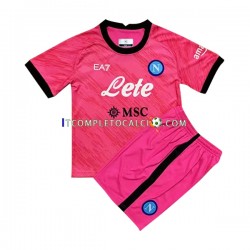 Maglia Napoli Portiere Divisa Home 2022-2023 Manica Corta ,Bambino