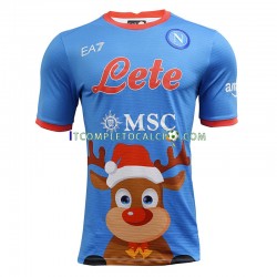 Maglia Napoli Xmas Divisa Home 2022-2023 Manica Corta ,Uomo