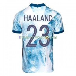 Maglia Norvegia Erling Haaland 23 2020-2021 Divisa Away Manica Corta ,Uomo