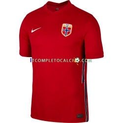 Maglia Norvegia 2020-2021 Divisa Home Manica Corta ,Uomo