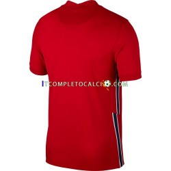 Maglia Norvegia 2020-2021 Divisa Home Manica Corta ,Uomo
